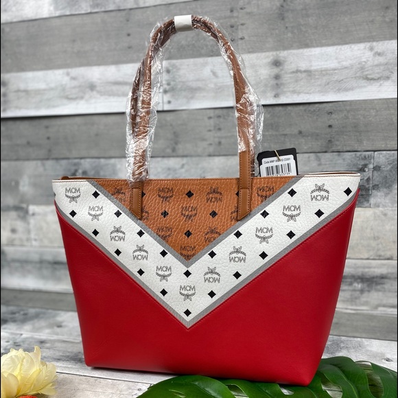 MCM M move viseto medium shopper bag tote - Picture 4 of 8